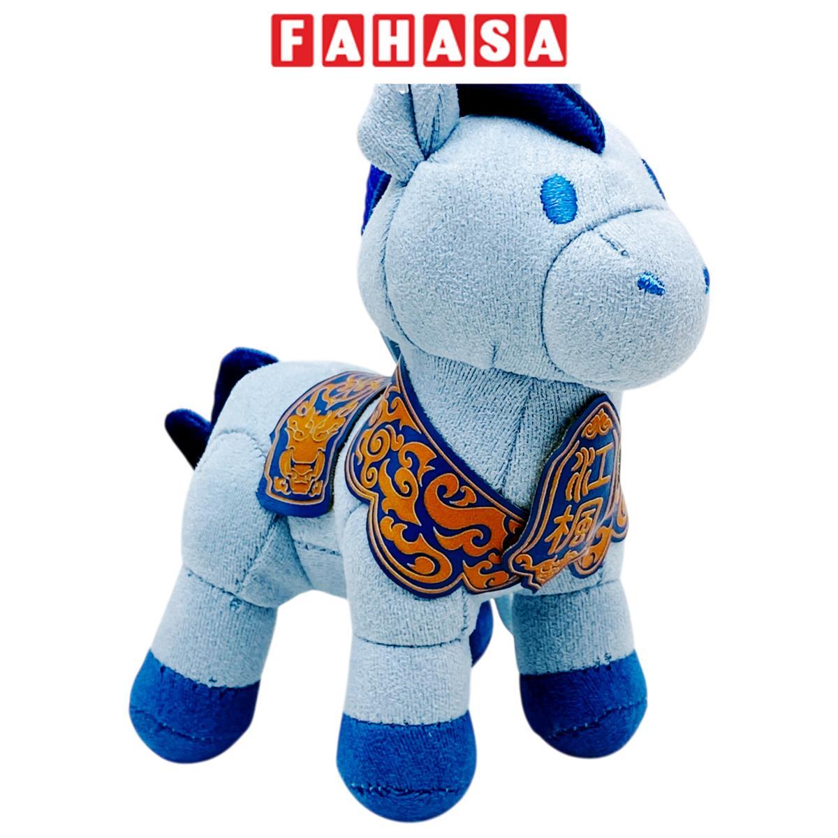 Móc Khoá Thú Bông Hình Ngựa - LC5064-65-66 - Màu Xanh Dương