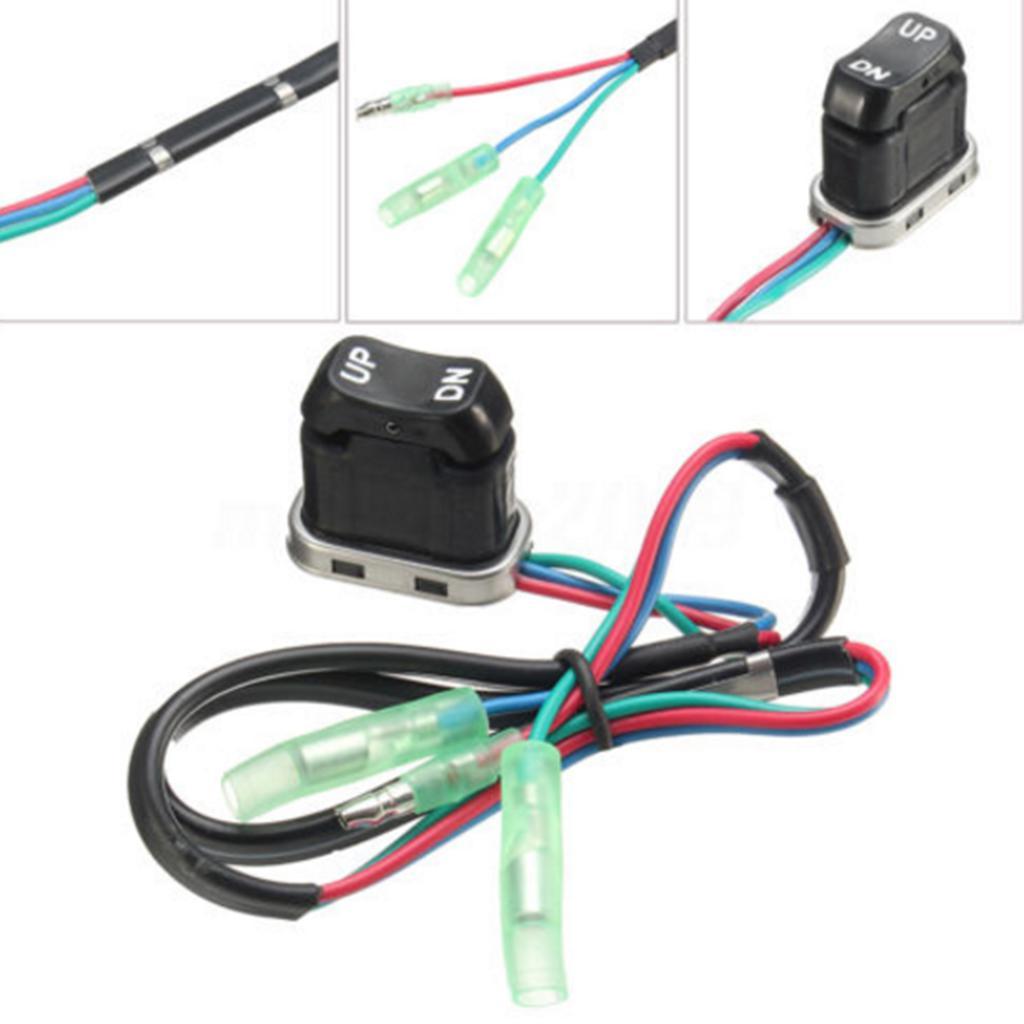 3pcs TRIM & TILT Switch A 703-82563-02-00 703-82563-01 for Outboard
