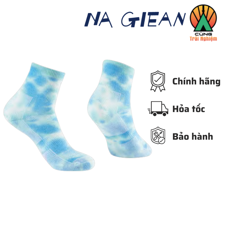 Tất Lông Cừu Merino Cổ Lỡ Cao Cấp Chuyên Dụng Thể Thao, Dã Ngoại, Leo Núi,Trekking Na Giean NGMM1002