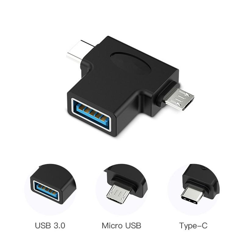 Cổng chia USB Type-C thiết kế 2 trong 1 chuyên dụng