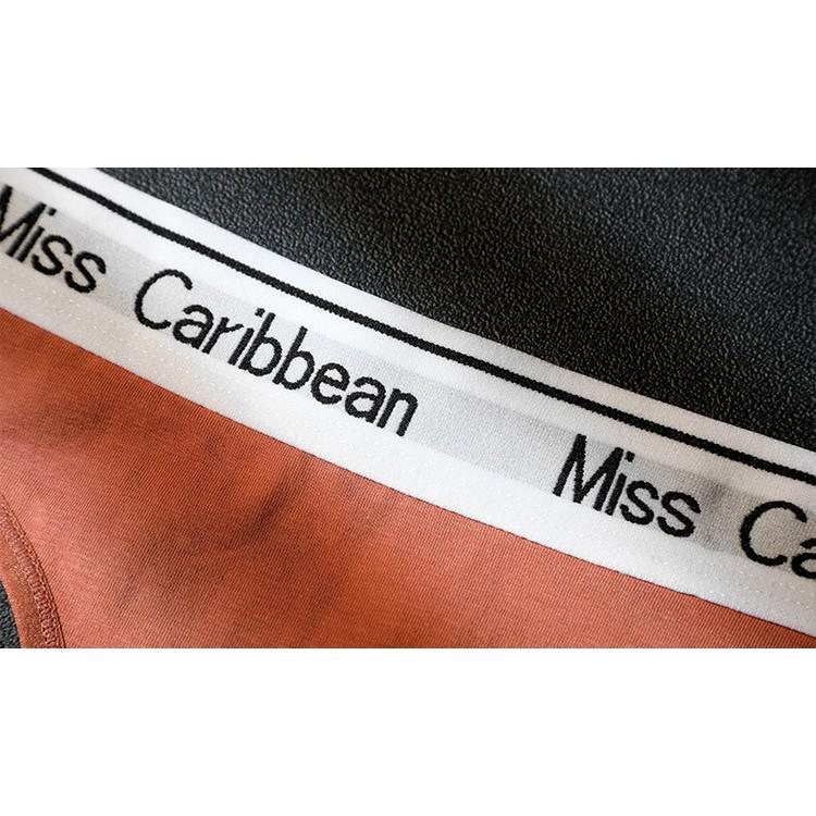 Quần Lót Nữ Lọt Khe Miss Caribbean Cotton Cạp To Dáng Thể Thao Không Lộ Viền P452