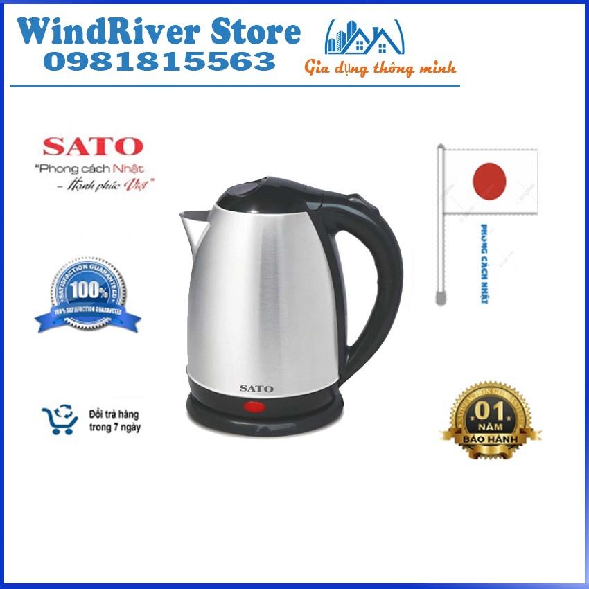 Ấm siêu tốc Inox SATO 17ST45