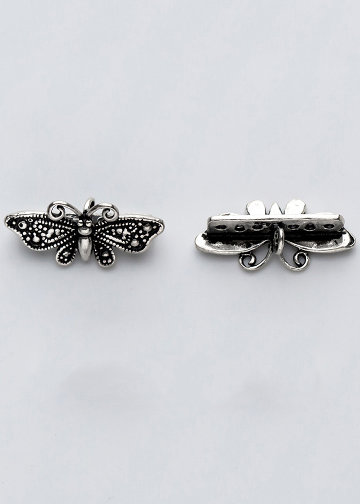 Combo 3 cái charm bạc bươm bướm treo - Ngọc Quý Gemstones