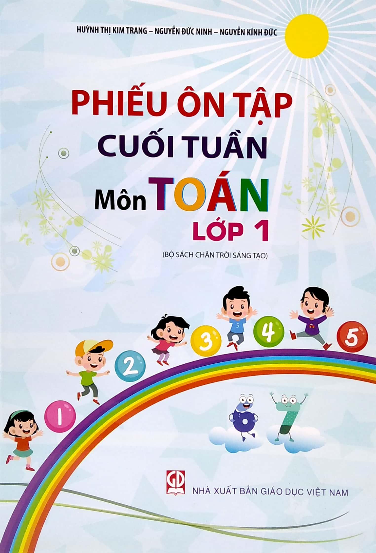 Phiếu Ôn Tập Cuối Tuần Môn Toán Lớp 1 (Bộ Sách Chân Trời Sáng Tạo)