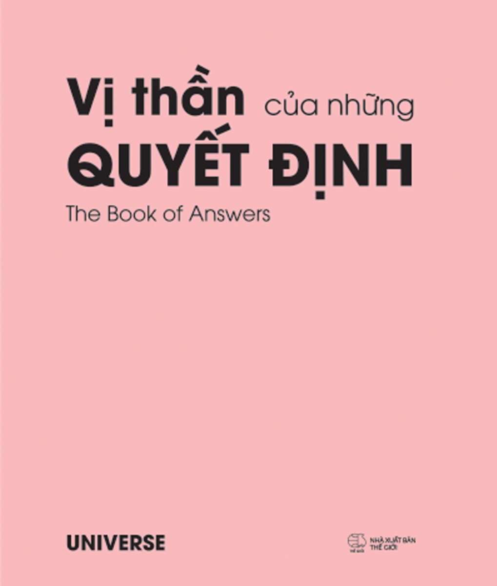 Sách: Vị Thần Của Những Quyết Định ( Bìa Hồng)