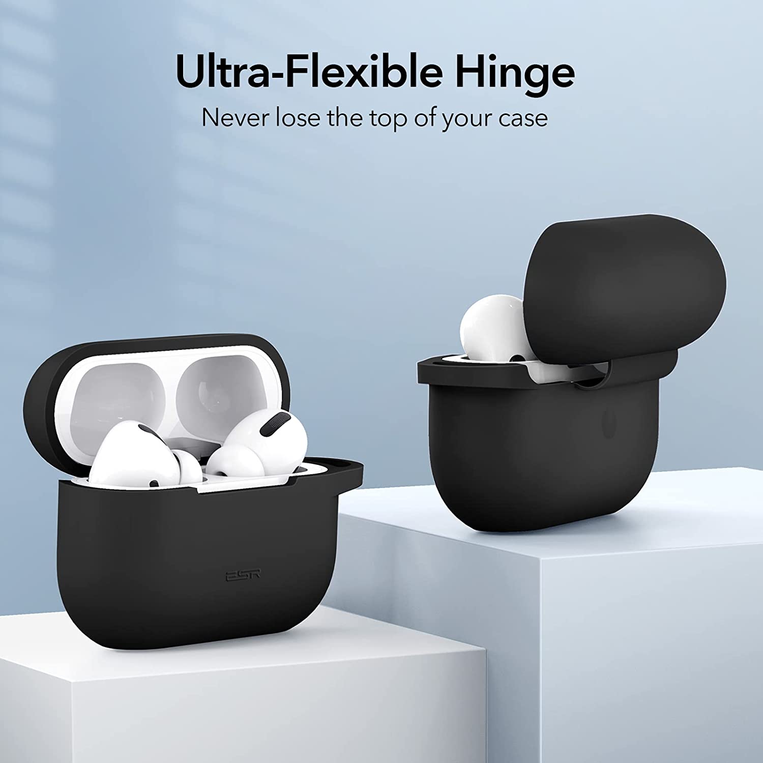 Bao Case cho AirPods Pro 2 (2022/2019) ESR Silicone Bounce Carrying Case - Hàng Chính Hãng