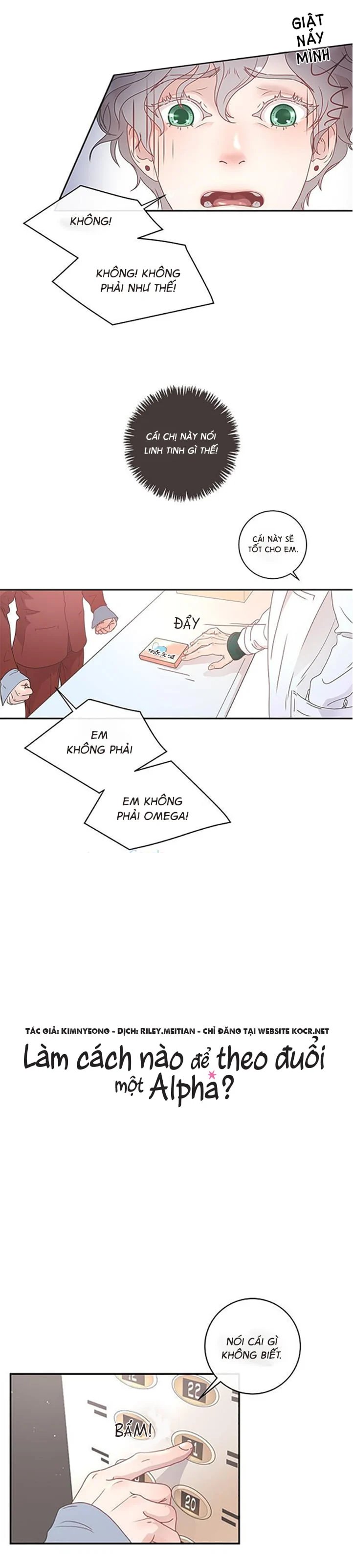 làm cách nào để theo đuổi một alpha? chapter 3 7