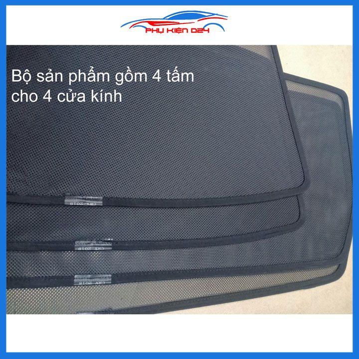 Bộ rèm chắn nắng nam châm ô tô Kia K3 2021-2022-2023-2024 che nắng tốt, lắp đặt đơn giản, tiện lợi