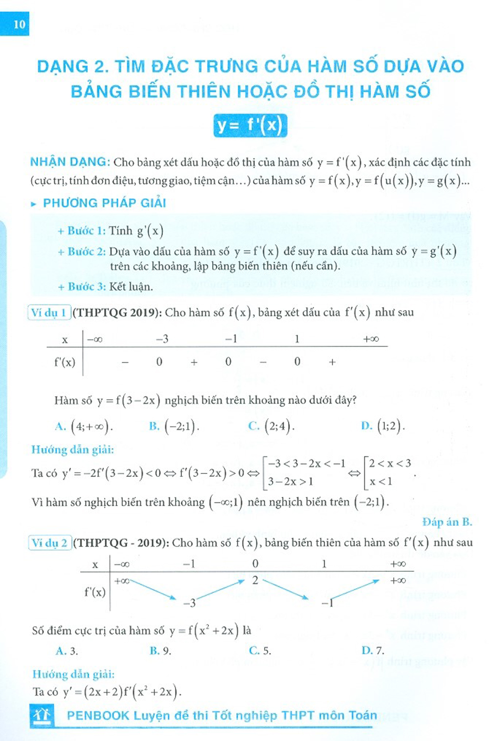 PenBook - Luyện Đề Thi Tốt Nghiệp THPT Môn Toán (Cập nhật theo xu hướng mới nhất của kỳ thi năm 2021)