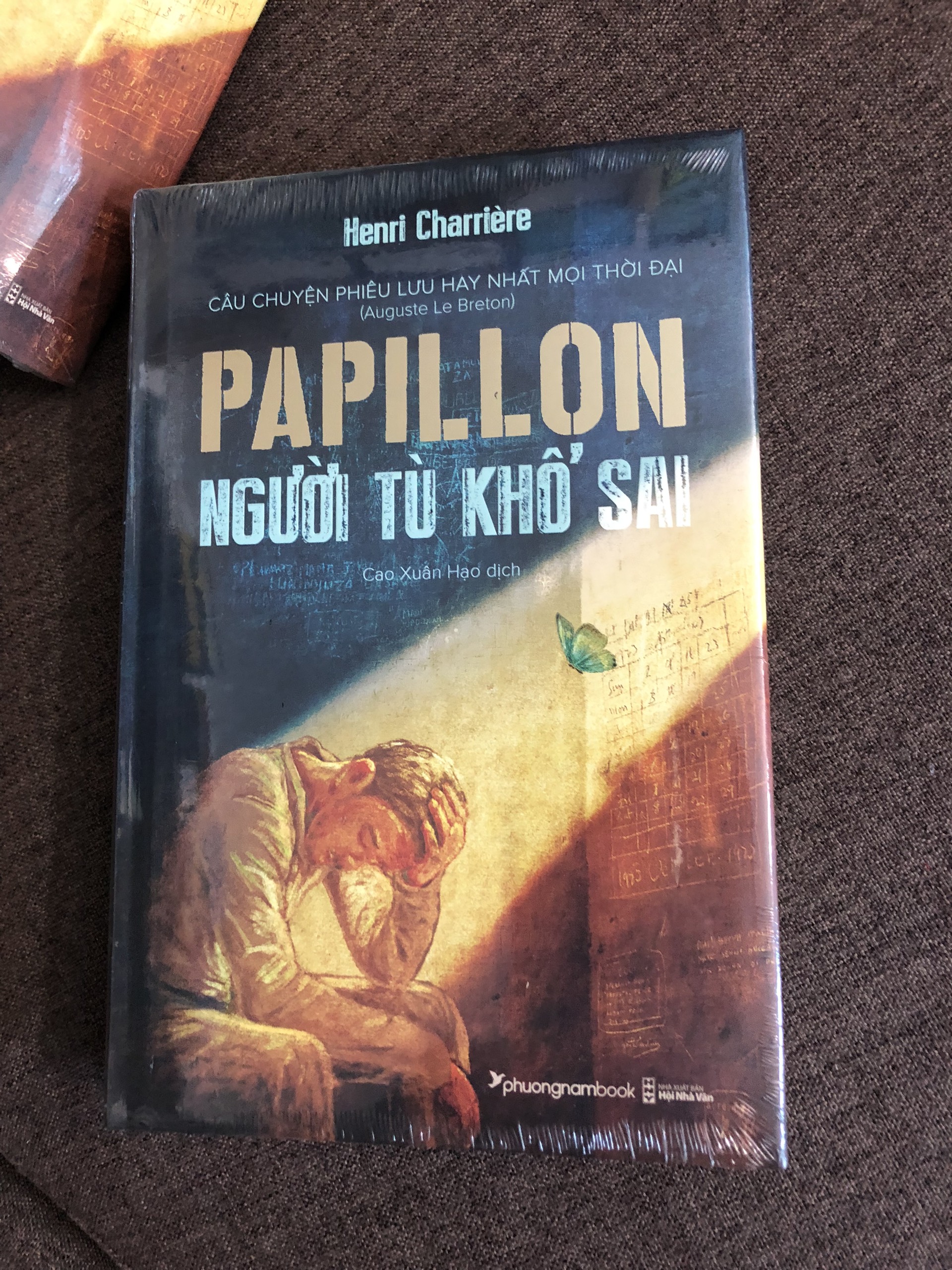 BÌA CỨNG - PAPPILON NGƯỜI TÙ KHỔ SAI - Henri Charrière - TÁC PHẨM KINH ĐIỂN 