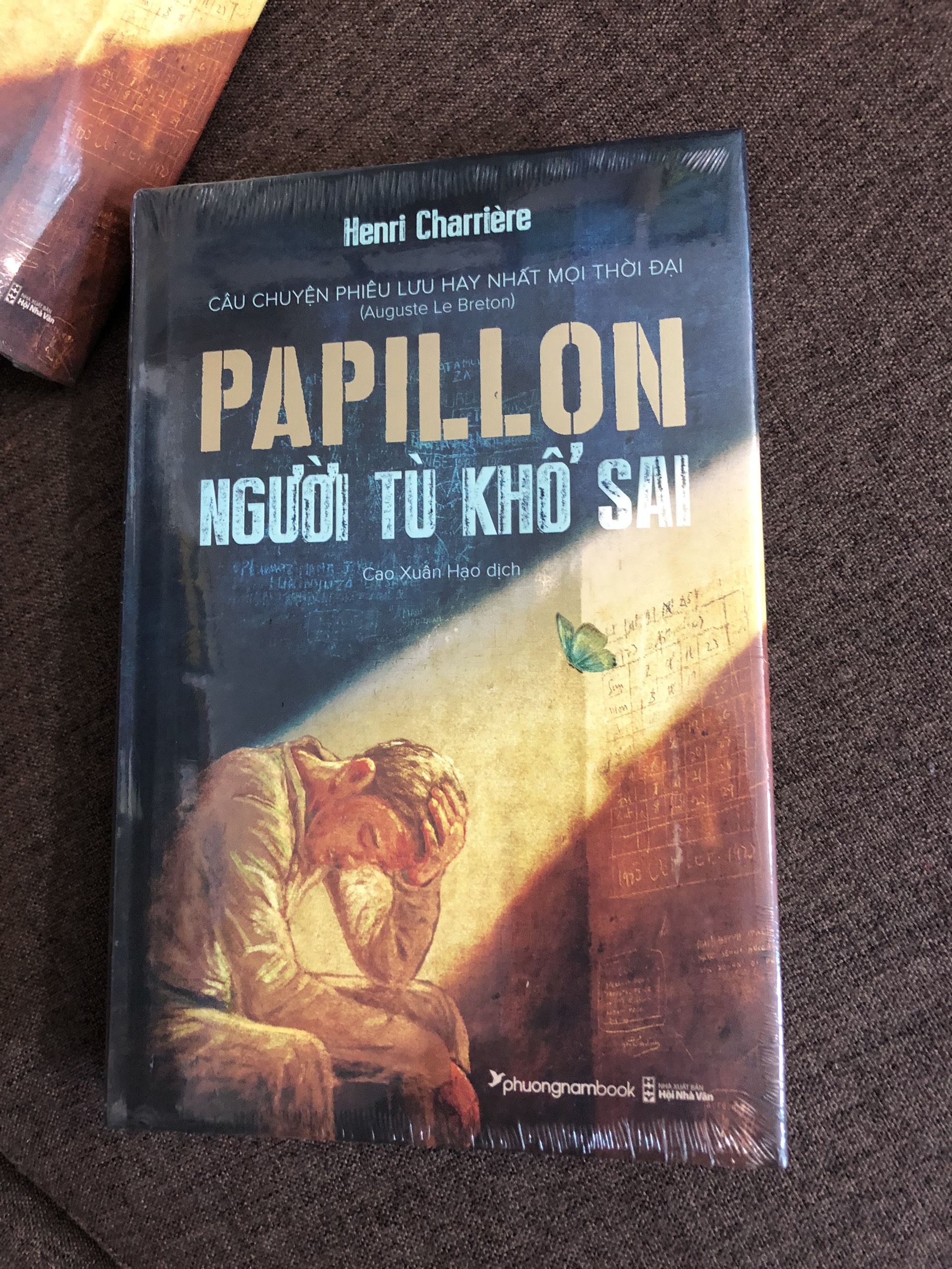 BÌA CỨNG - PAPPILON NGƯỜI TÙ KHỔ SAI - Henri Charrière - TÁC PHẨM KINH ĐIỂN
