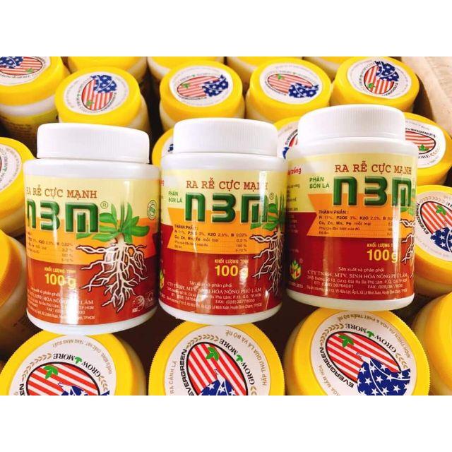 PHÂN BÓN LÁ RA RỄ CỰC MẠNH N3M - 100GR