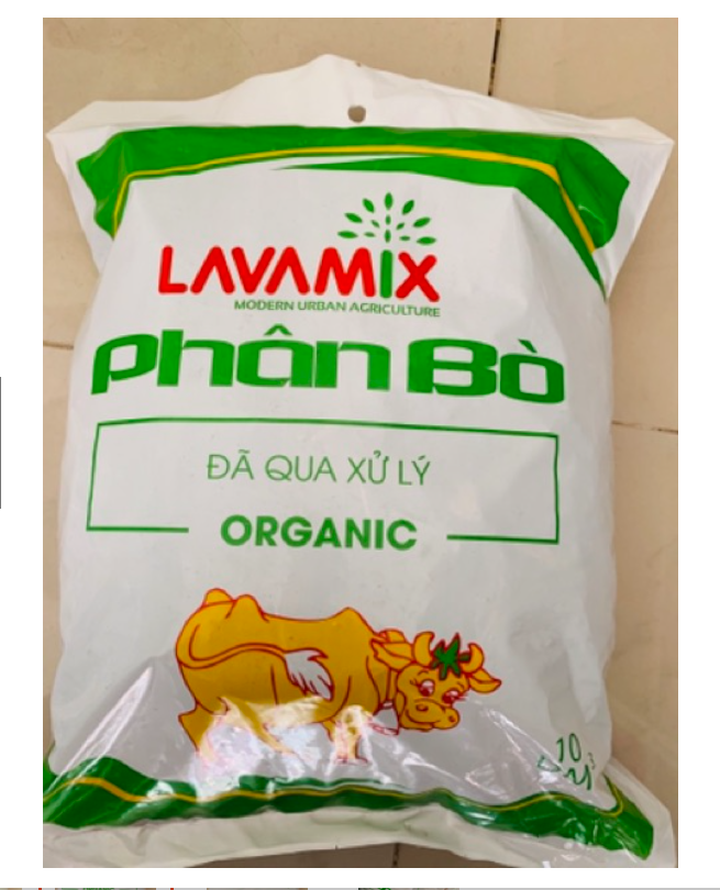 Phân bò đã qua xử lý 10dm3