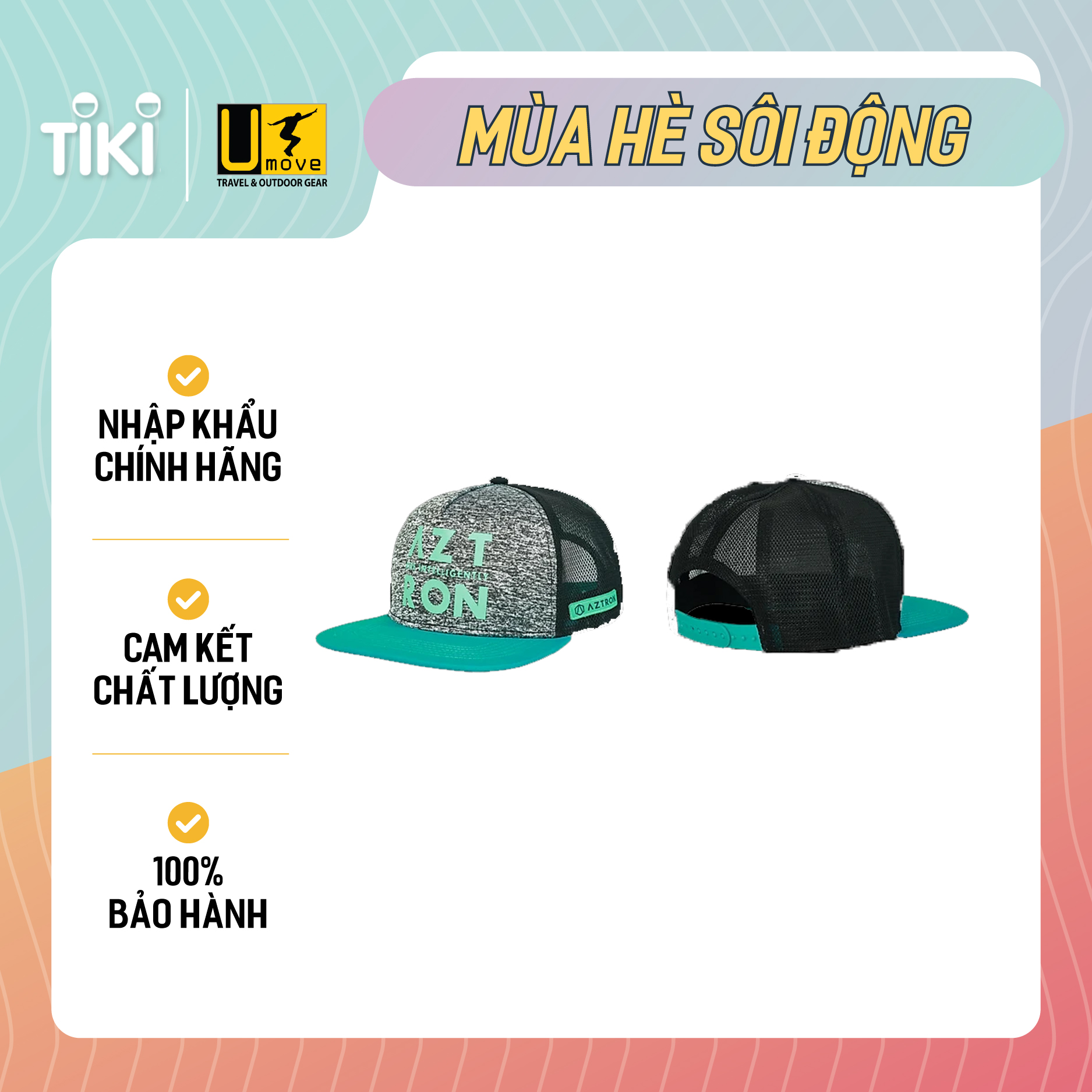Mũ lưỡi trai Full Logo Cap AA-C101