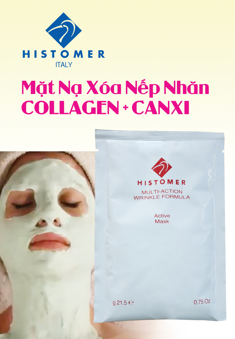 Histomer Wrinkle Active  Mask - Mặt nạ Collagen & Canxi chống lão hóa