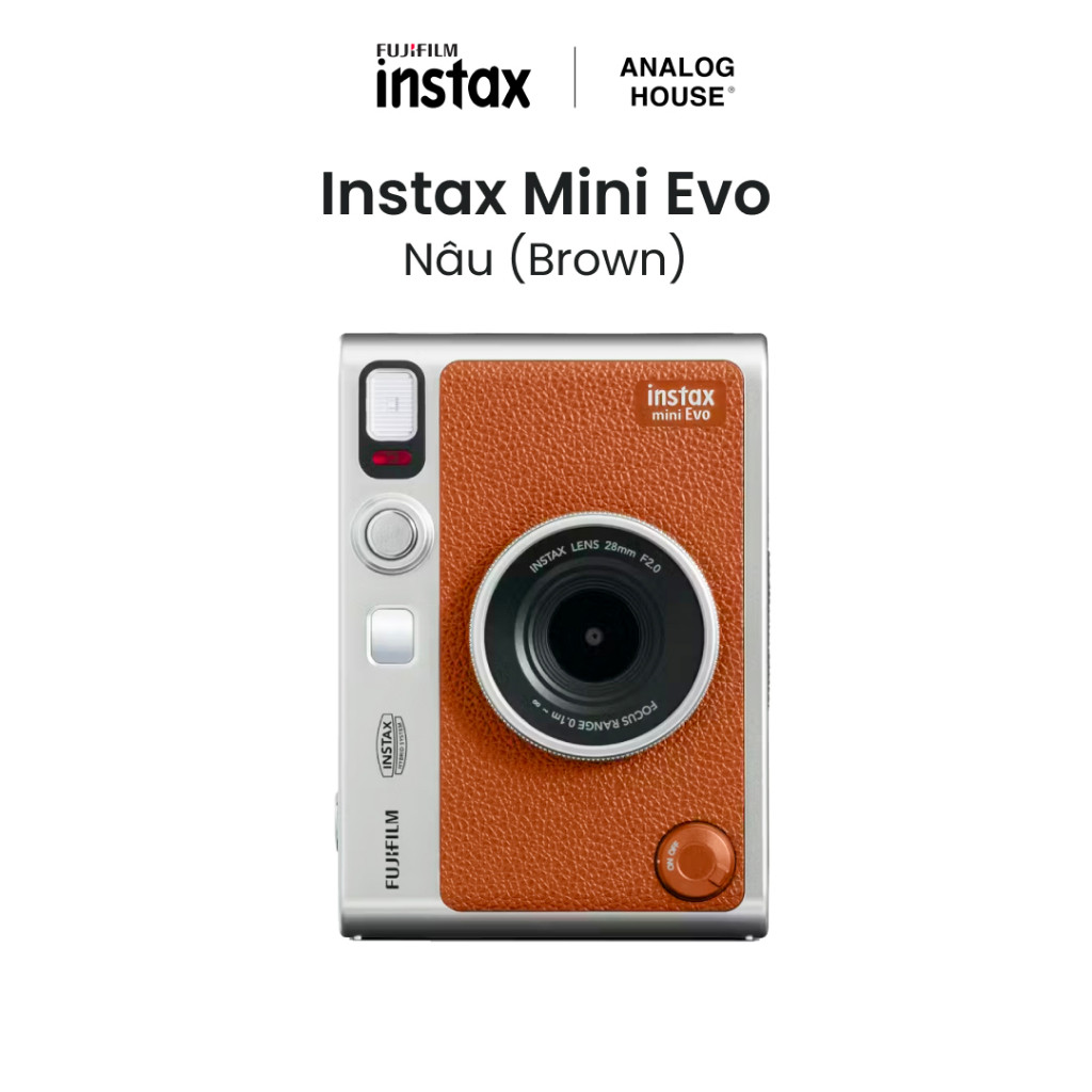 Máy ảnh chụp lấy liền dùng thẻ nhớ Fujifilm Instax Mini Evo - Hàng chính hãng