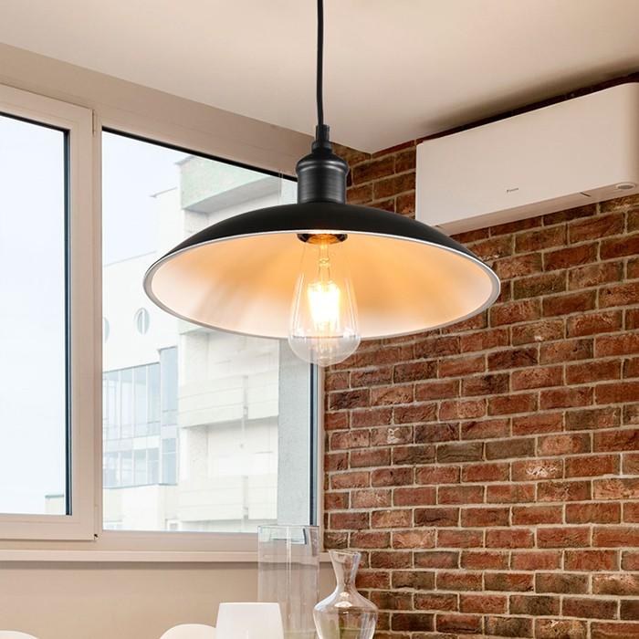 Đèn thả bàn ăn, trang trí quán cafe, nhà hàng ILYSA sơn tĩnh điện cao cấp dùng bóng Edision ST64 đẹp mắt