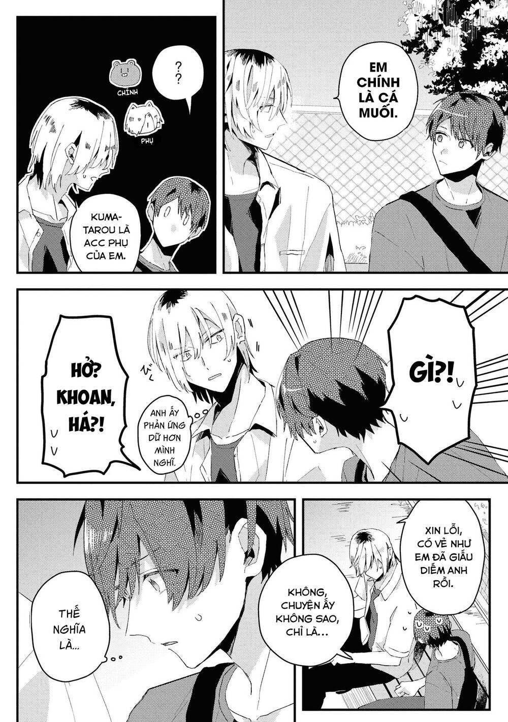 đồng đội game online, té là ngài sếp khó tính chapter 18 10