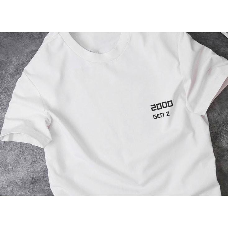 Áo thun cotton nam nữ 2020 GenZ Hàng Cao Cấp siêu mát
