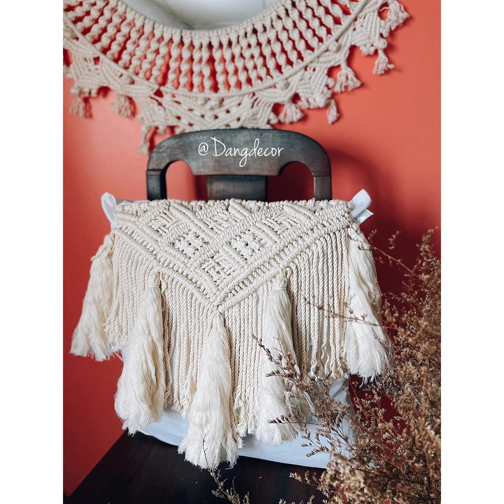 Bọc gối sofa phong cách boho, vintage nhiều kiểu