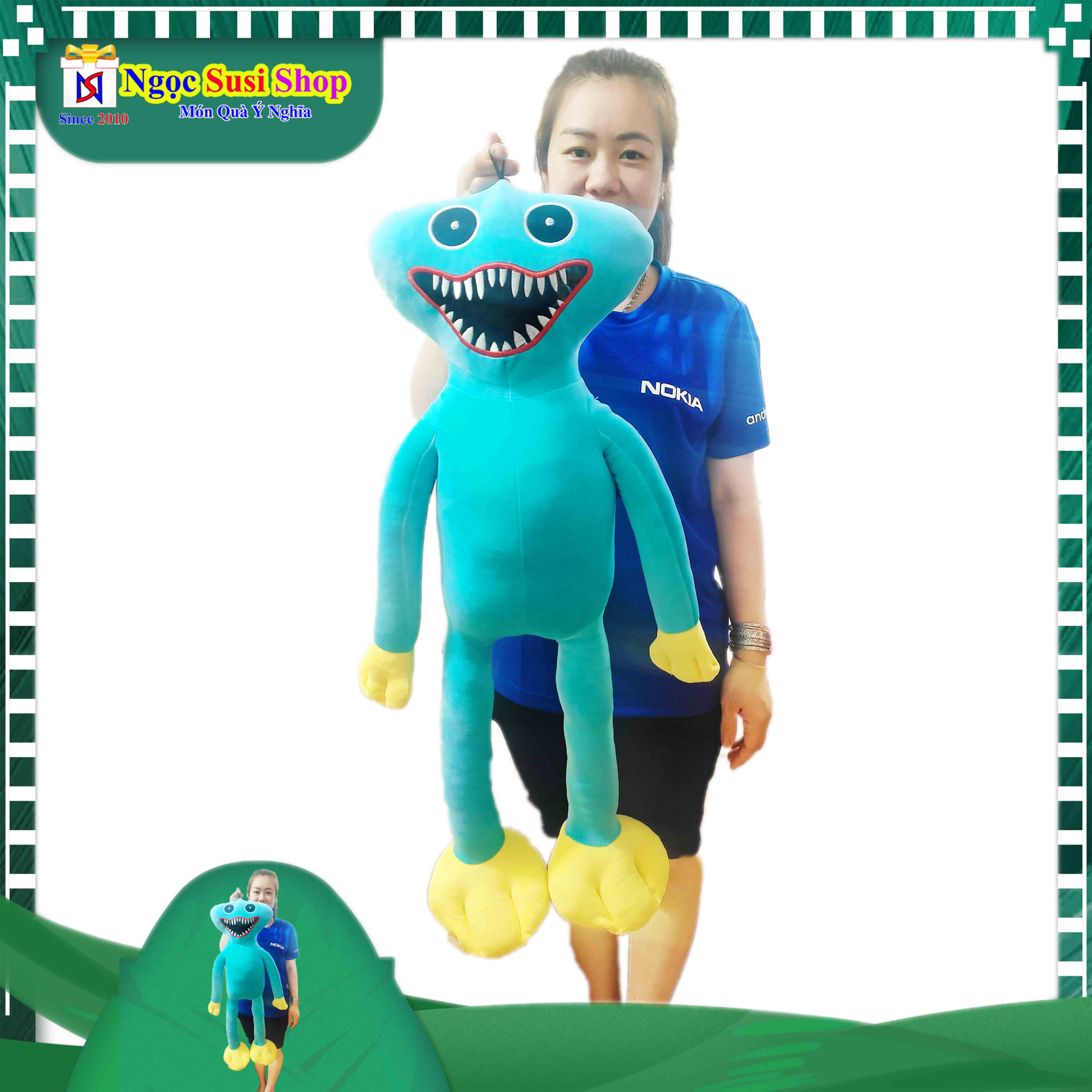 THÚ NHỒI BÔNG HUGGY WUGGY CHO BÉ SIÊU DỄ THƯƠNG