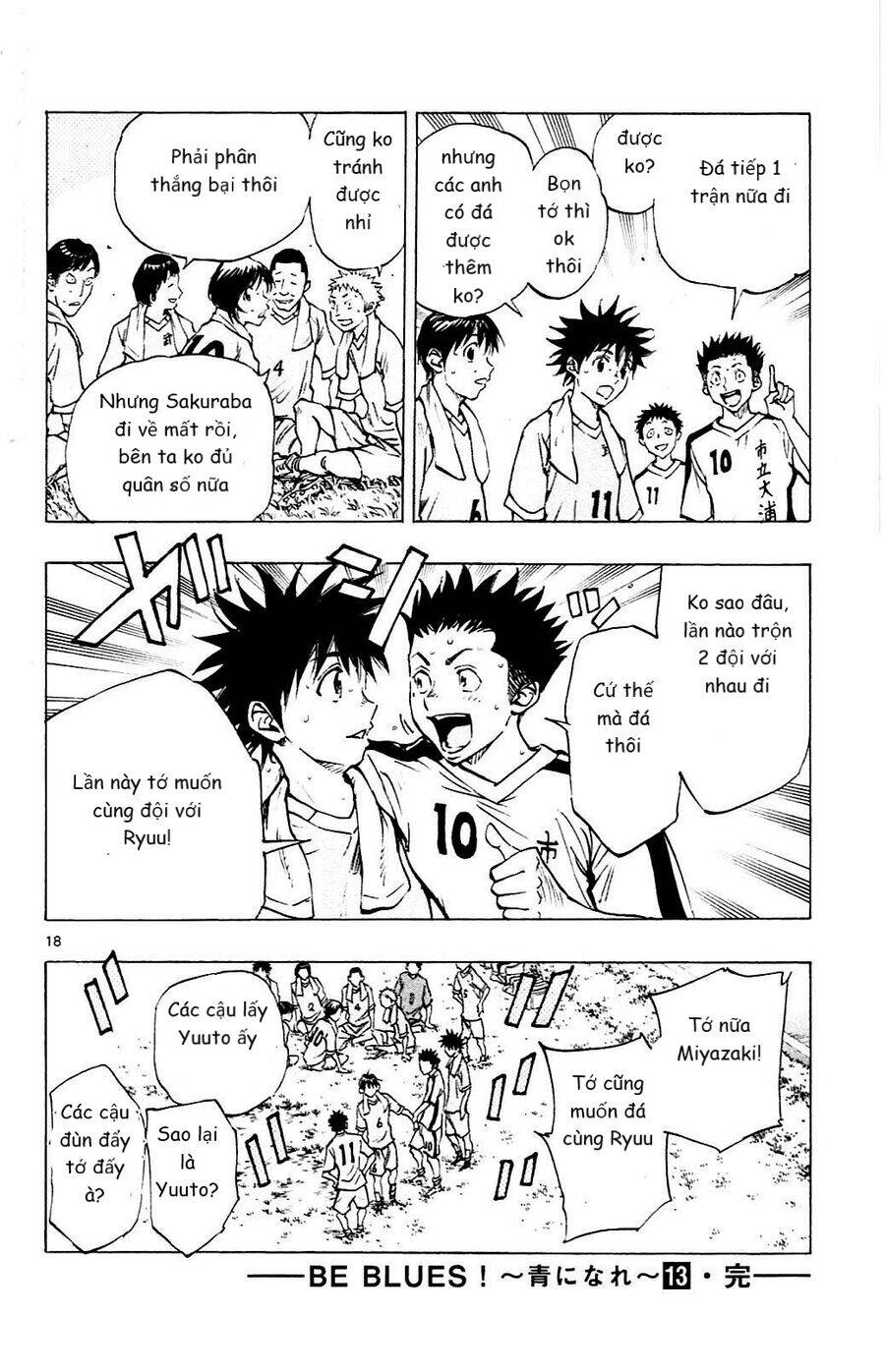 be blues! - ao ni nare chapter 127 17