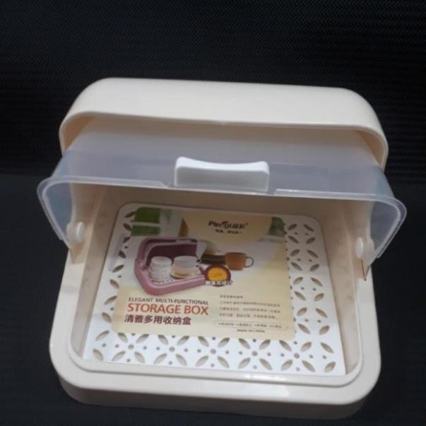 Rổ úp cốc chén,bình xữa có nắp đậy chống kiến dán duồi muỗi 2 cỡ
