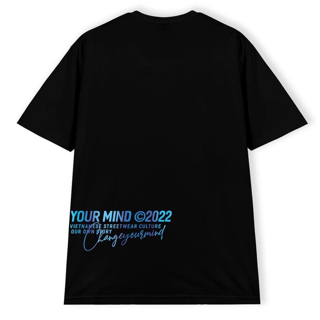 Áo thun phản quang chuyển màu theo ánh sáng - PURPLE TO BLUE HOLOGRAM TEE Change Your Mind