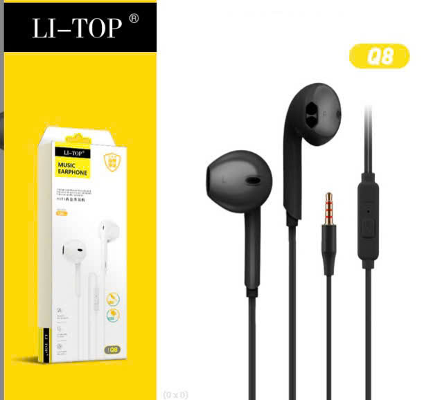 Tai nghe Rio Tinto Lip-Top Q8 check QR tra chính hãng, có Micro và nút nhận cuộc gọi, Hàng Chính Hãng bảo hành 1 năm