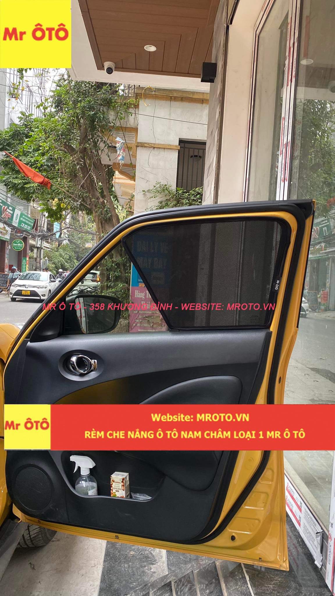 Rèm Che Nắng Xe Nissan Juke Hàng Loại 1 MR Ô TÔ