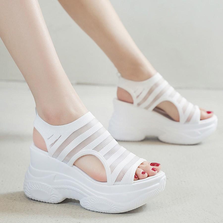 Sandal Đế Xuồng 9CM Siêu Nhẹ X426