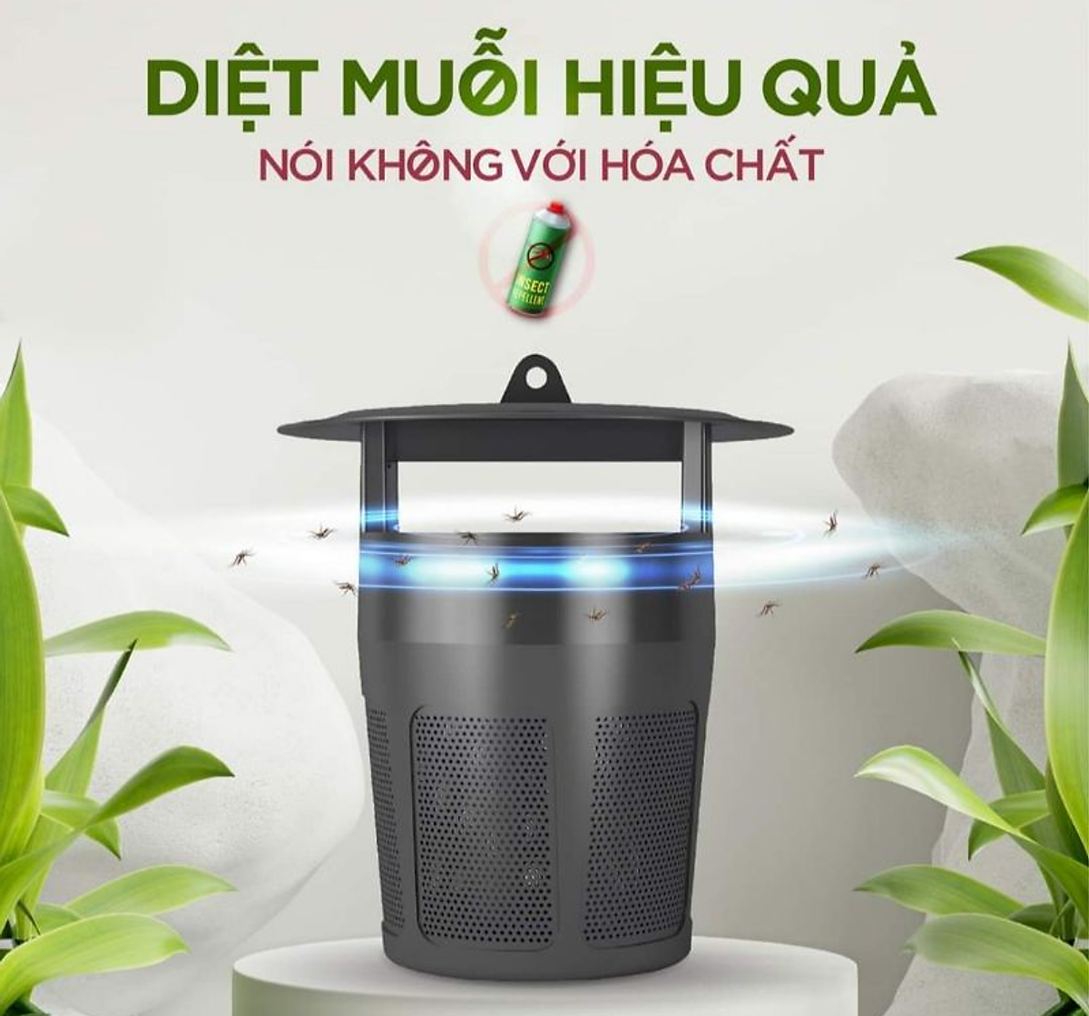 Đèn bắt muỗi, ruồi và các loại côn trùng