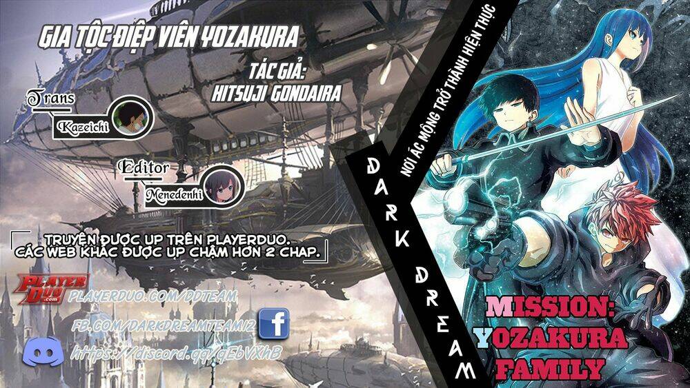 Gia Tộc Điệp Viên Yozakura Chapter 25 - Trang 0