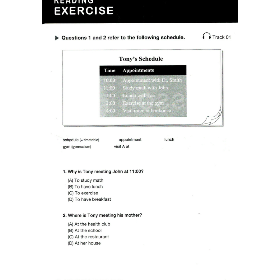 Sách Toeic Smart - Yellow Book Reading (Kèm CD)