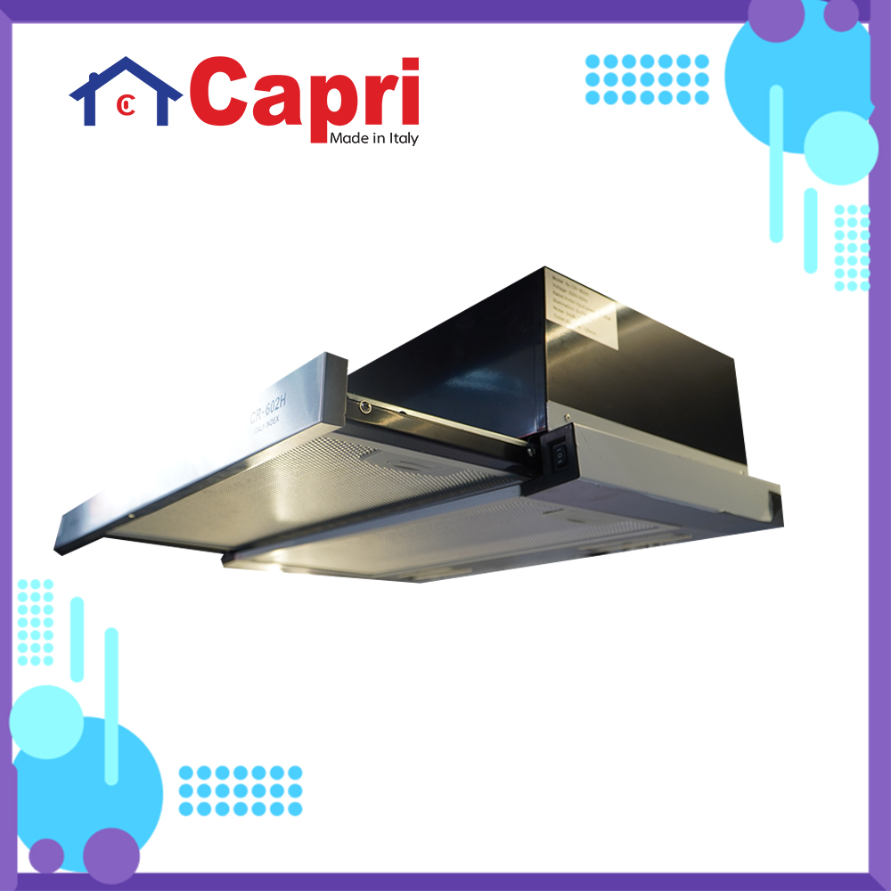 Máy hút mùi âm tủ Capri CR-602H - Hàng chính hãng