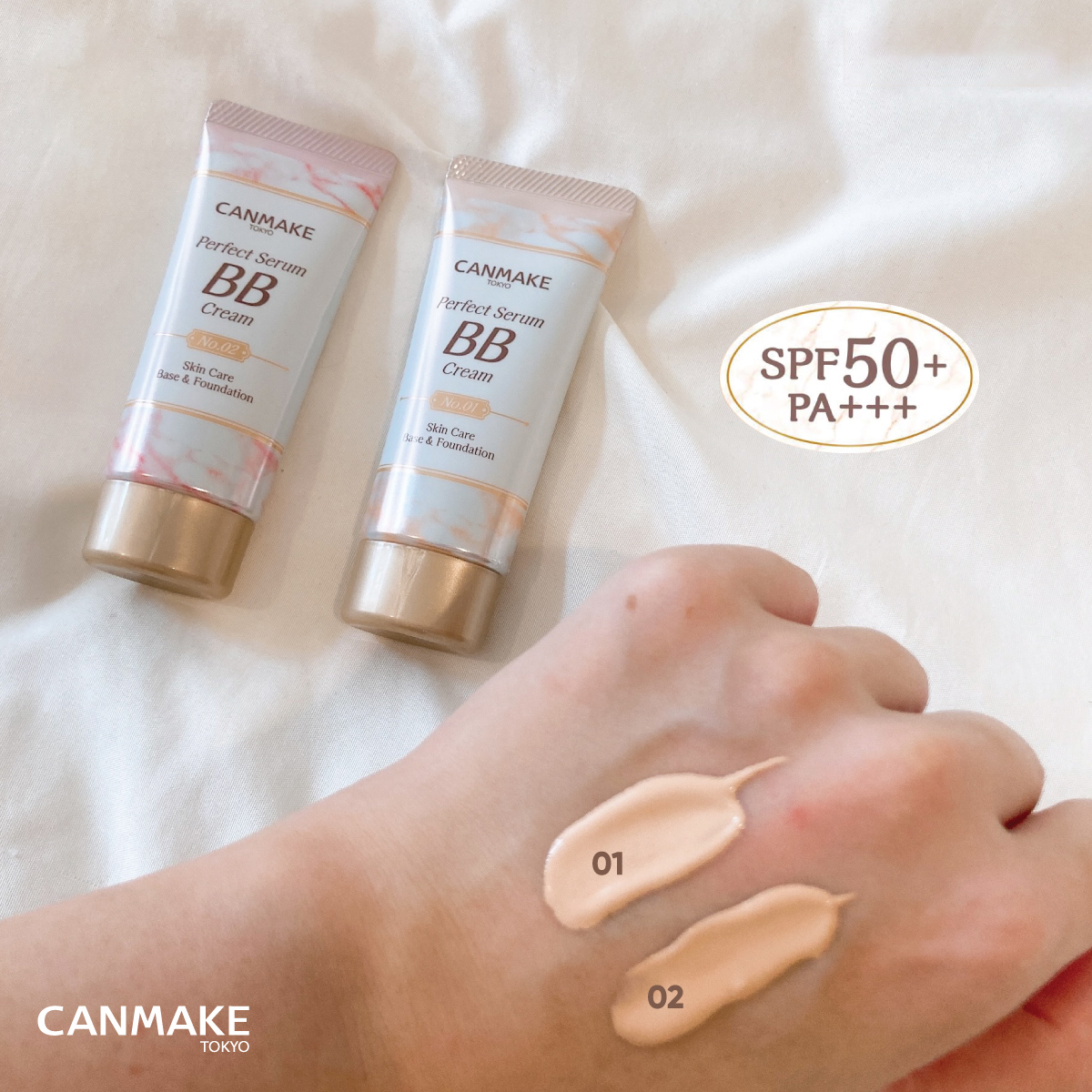 Kem Nền – Canmake Perfect Serum BB Cream