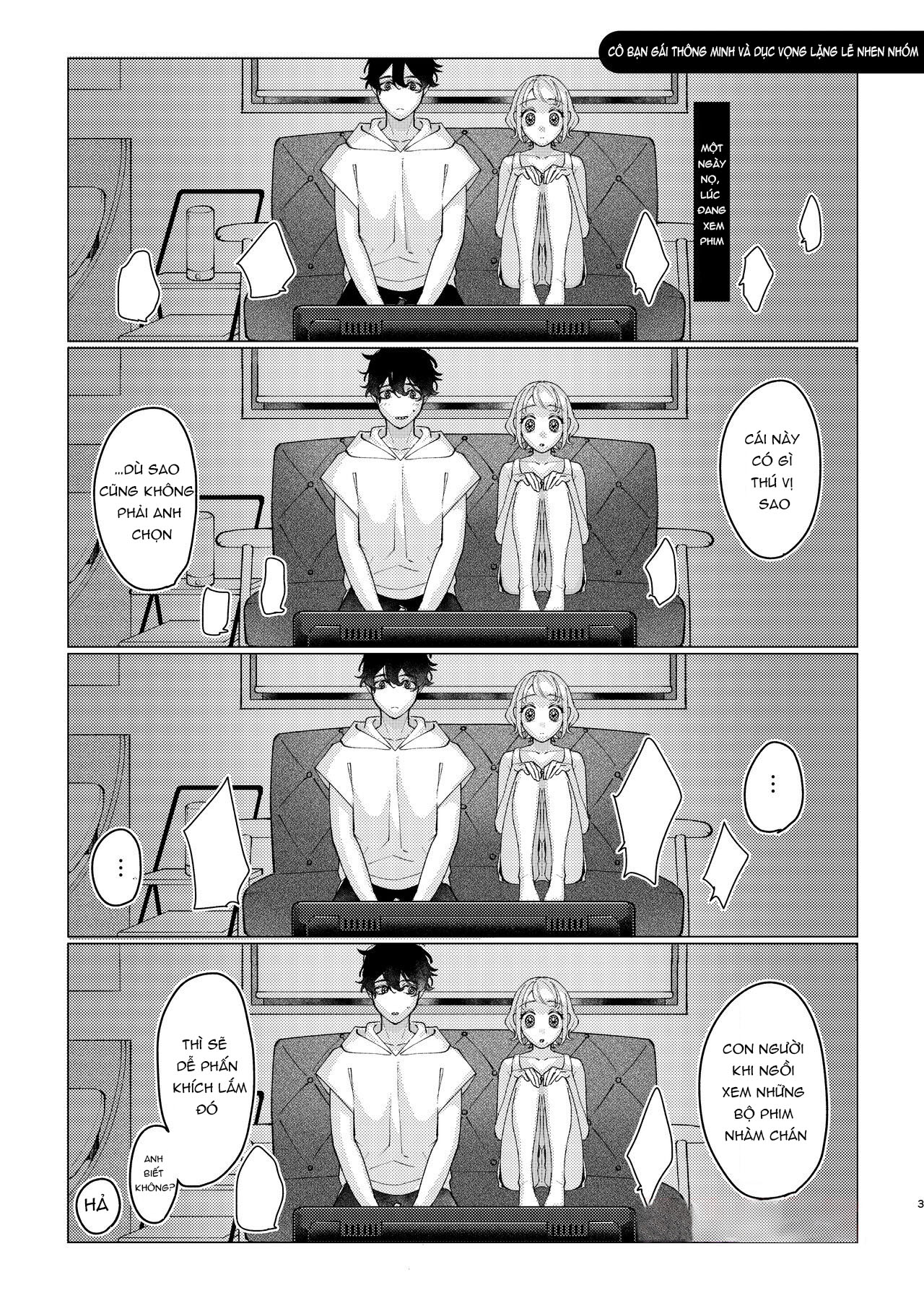 không thắng nổi tình yêu của cô bạn gái thông minh chapter 2.1 13