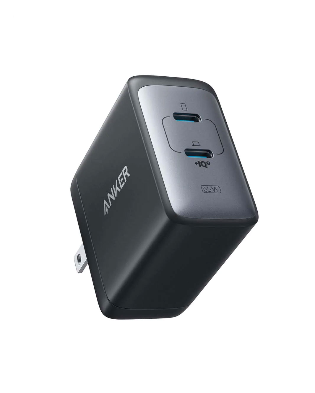 Sạc ANKER 726 NANO II 2 Cổng 65W - A2666 - 2 Cổng USB-C Công Nghệ Power IQ 3.0