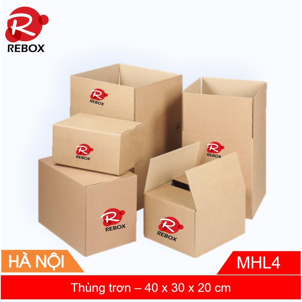 Hộp 40x30x20 cm - Combo 20 thùng carton siêu dày giá xưởng