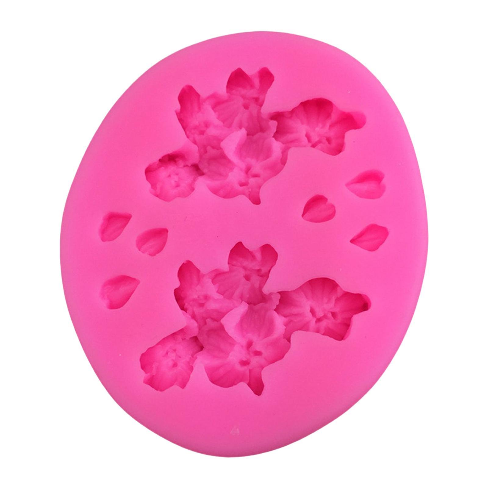 Flower Silicone Model Epoxy Resin Casting for Wedding Party Soap Making