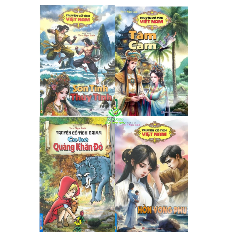 Sách - Truyện Cổ Tích Việt Nam (Bộ 4 Cuốn)