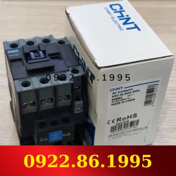 HàngNeW CHINT Khởi động từ Contactor 3P 25A, 32A NXC-25/ NXC-32 mới