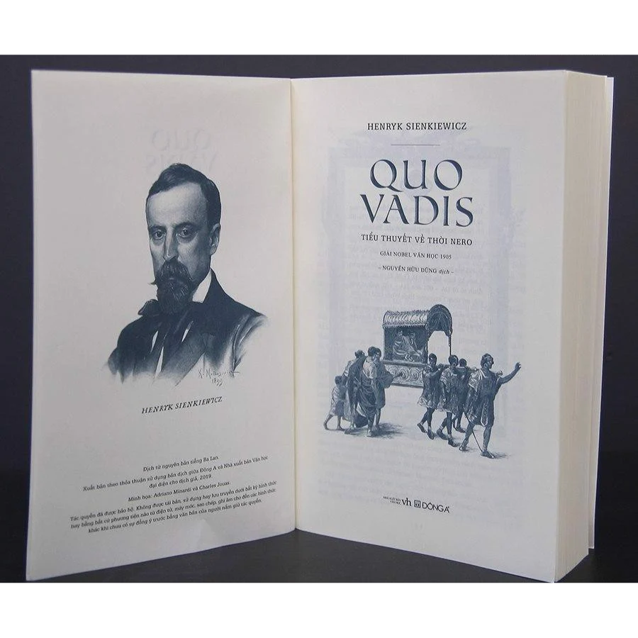 Quo Vadis (Bìa Mềm) - Tác Phẩm Đoạt Giải Nobel Văn học 1905 (Đông A)