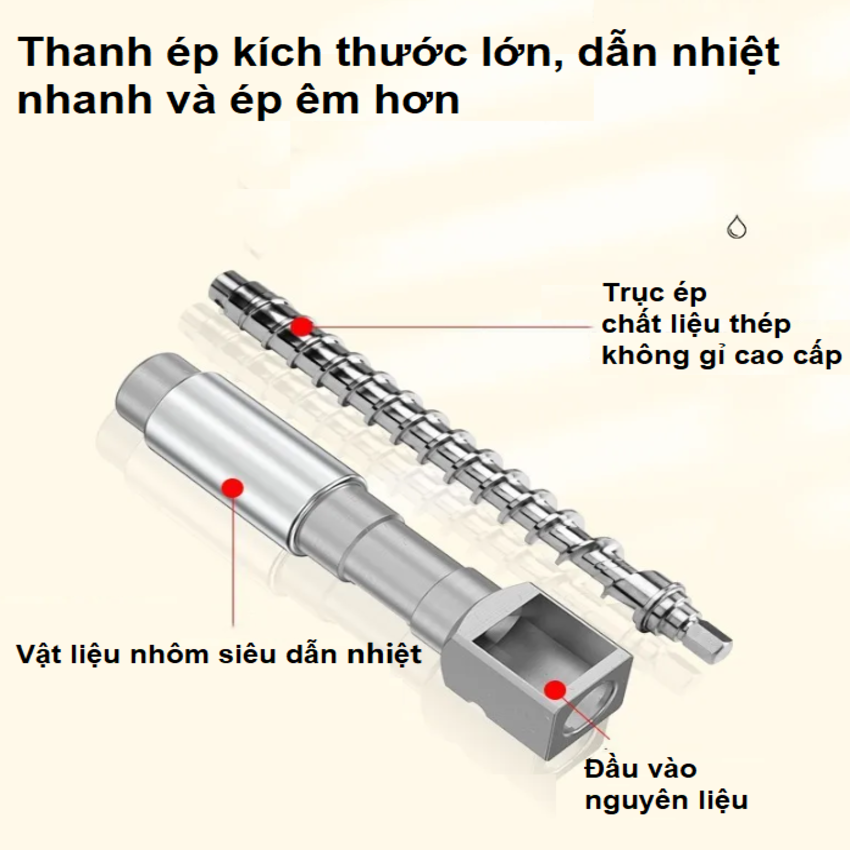 Máy ép dầu thực vật nóng và lạnh dùng trong gia đình thương hiệu Anh Quốc cao cấp AOSIDA A250 - Hàng Nhập Khẩu