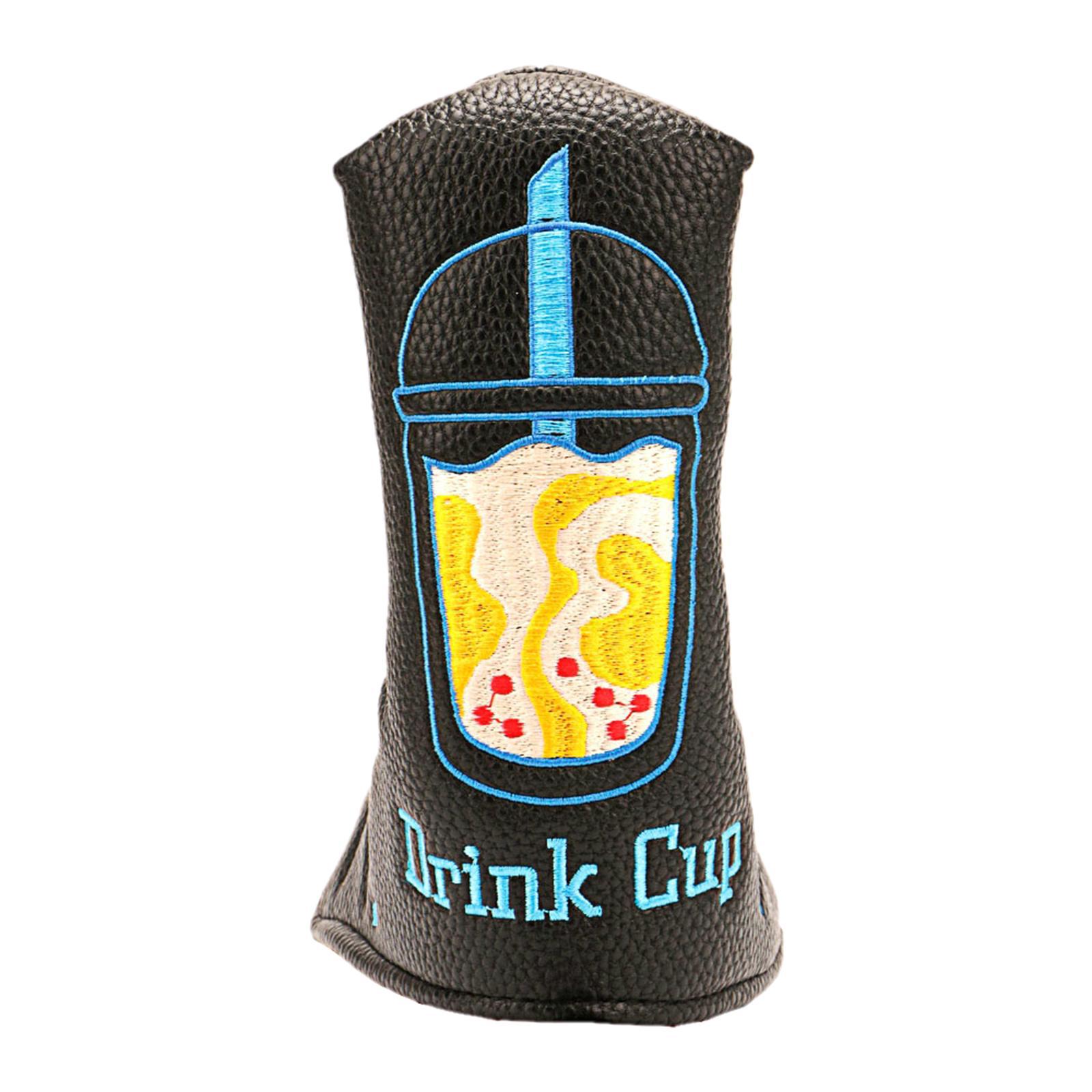 Golf Putter Headcover Club Head Cover Protection Waterproof Black