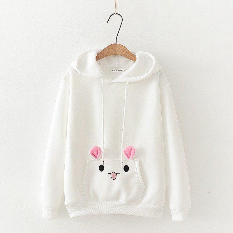 Áo hoodies form to y hình có mũ thời trang hàn quốc 2021 , hottrend VINA 1HIT