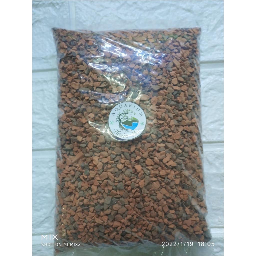 Sạn gốm CERAMIC SOIL 1kg trãi nền và trang trí bể cá cảnh bể thủy sinh