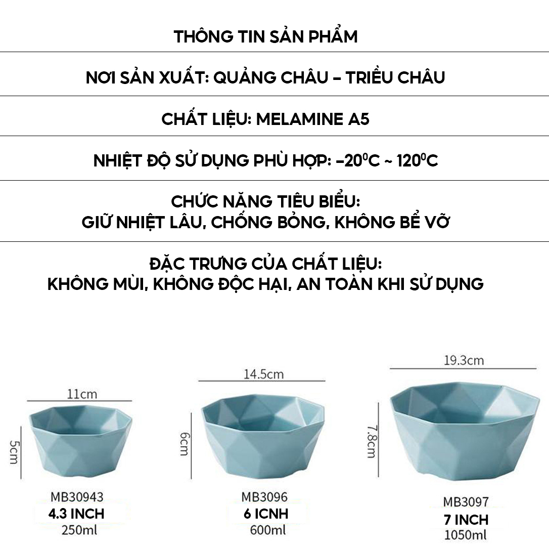 Chén Dĩa Melamine Màu Pastel Hiện Đại Sang Trọng Cao Cấp Giá Rẻ