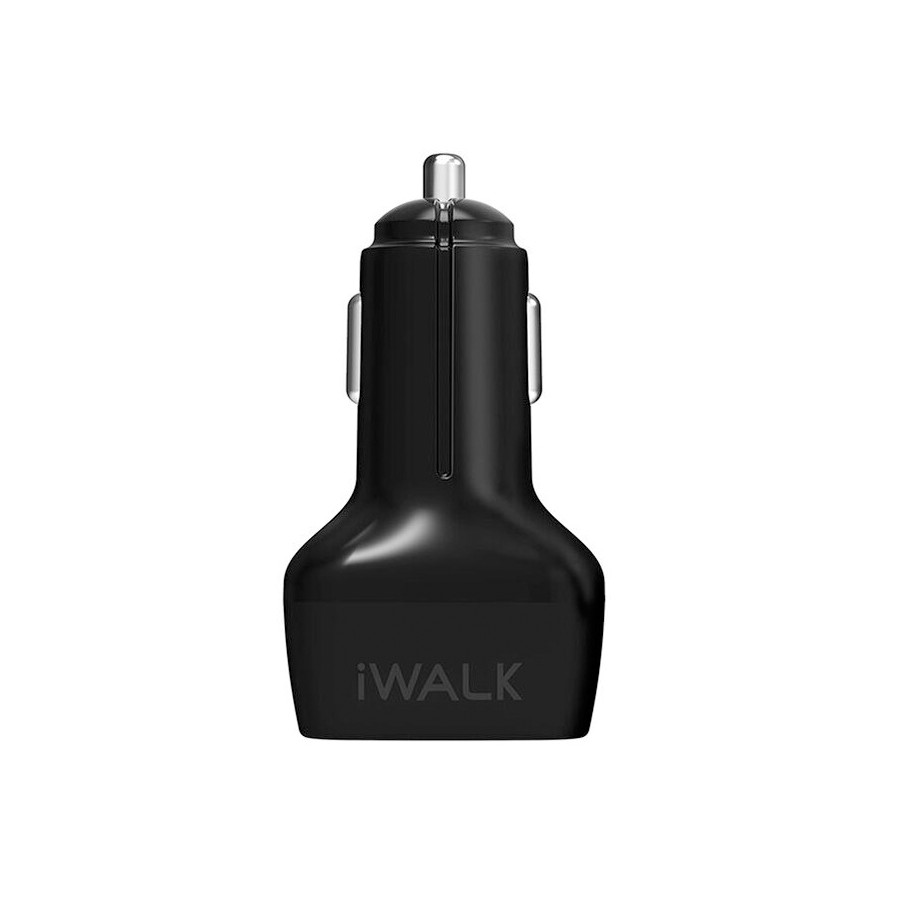 Sạc xe hơi ô tô iWalk CCD008P hỗ trợ sạc nhanh PD, Quick charge 3.0 - Hàng chính hãng