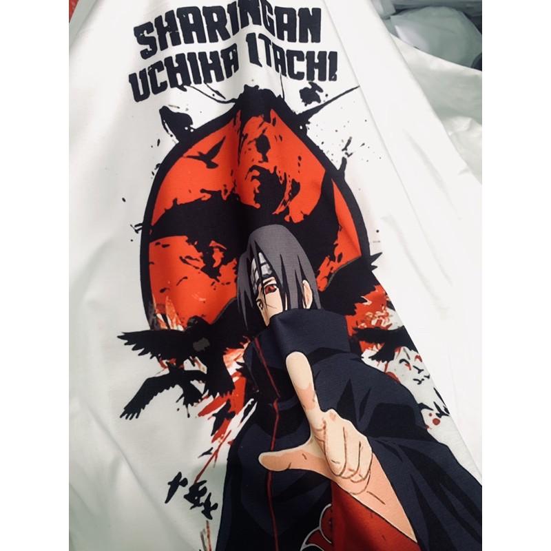 Hình ảnh (Ảnh Thật) Áo Uchiha Itachi Naruto Siêu Độc  - Áo Thun ITACHI NARUTO Tshirt NT06